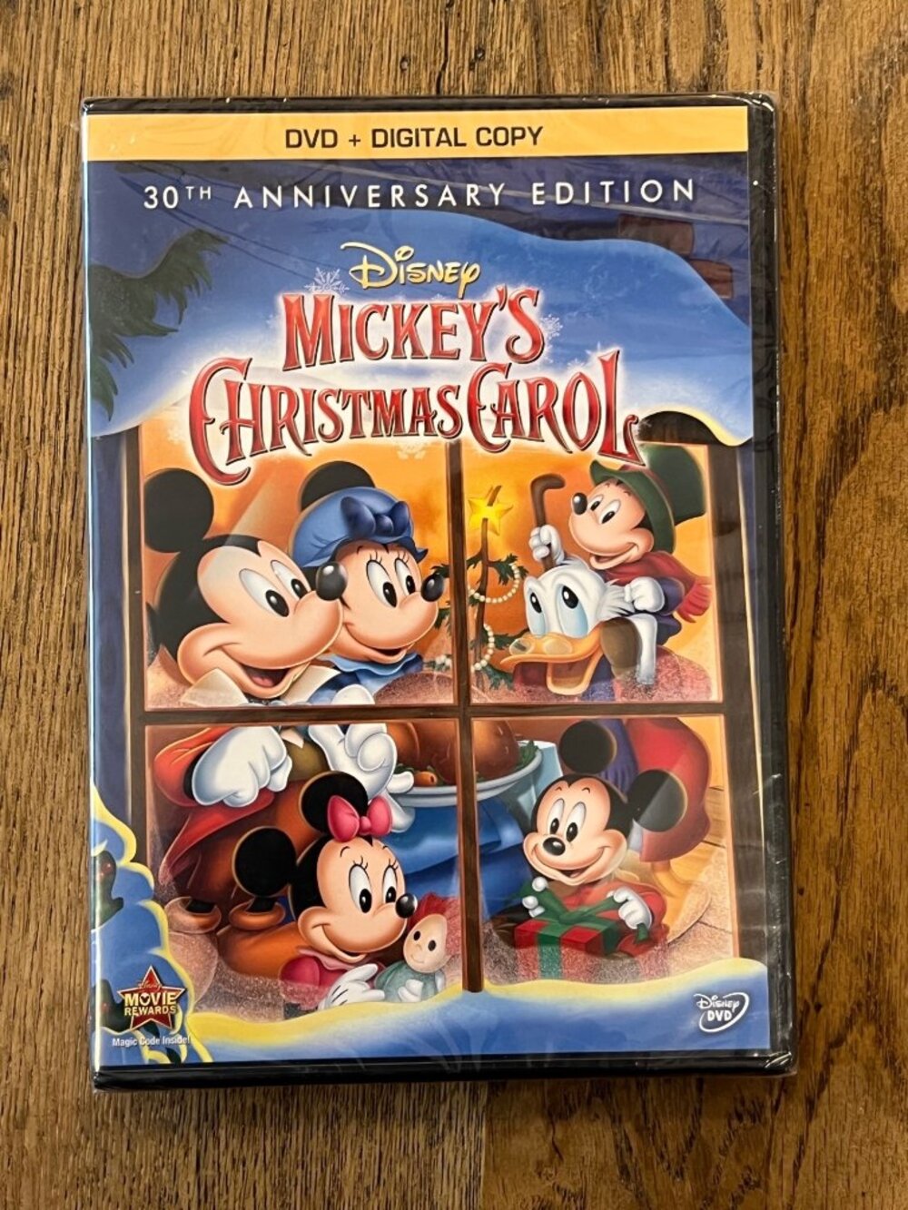 Disney Mickeys Christmas Carol 30th Anniversary Movie DVD Digital New Sealed